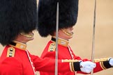 during The Colonel's Review {iptcyear4} (final rehearsal for Trooping the Colour, The Queen's Birthday Parade)  at Horse Guards Parade, Westminster, London, 2 June 2018, 10:30.