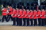 during The Colonel's Review {iptcyear4} (final rehearsal for Trooping the Colour, The Queen's Birthday Parade)  at Horse Guards Parade, Westminster, London, 2 June 2018, 10:31.