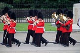 during The Colonel's Review {iptcyear4} (final rehearsal for Trooping the Colour, The Queen's Birthday Parade)  at Horse Guards Parade, Westminster, London, 2 June 2018, 10:31.