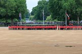 during The Colonel's Review {iptcyear4} (final rehearsal for Trooping the Colour, The Queen's Birthday Parade)  at Horse Guards Parade, Westminster, London, 2 June 2018, 10:37.
