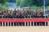 during The Colonel's Review {iptcyear4} (final rehearsal for Trooping the Colour, The Queen's Birthday Parade)  at Horse Guards Parade, Westminster, London, 2 June 2018, 10:39.