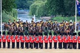 during The Colonel's Review {iptcyear4} (final rehearsal for Trooping the Colour, The Queen's Birthday Parade)  at Horse Guards Parade, Westminster, London, 2 June 2018, 10:39.