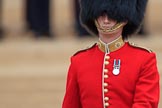 during The Colonel's Review {iptcyear4} (final rehearsal for Trooping the Colour, The Queen's Birthday Parade)  at Horse Guards Parade, Westminster, London, 2 June 2018, 10:40.