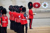 during The Colonel's Review {iptcyear4} (final rehearsal for Trooping the Colour, The Queen's Birthday Parade)  at Horse Guards Parade, Westminster, London, 2 June 2018, 10:45.