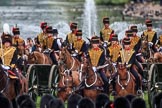 during The Colonel's Review {iptcyear4} (final rehearsal for Trooping the Colour, The Queen's Birthday Parade)  at Horse Guards Parade, Westminster, London, 2 June 2018, 10:46.