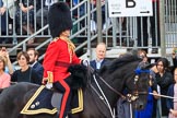 during The Colonel's Review {iptcyear4} (final rehearsal for Trooping the Colour, The Queen's Birthday Parade)  at Horse Guards Parade, Westminster, London, 2 June 2018, 10:56.