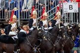 during The Colonel's Review {iptcyear4} (final rehearsal for Trooping the Colour, The Queen's Birthday Parade)  at Horse Guards Parade, Westminster, London, 2 June 2018, 10:57.