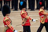 during The Colonel's Review {iptcyear4} (final rehearsal for Trooping the Colour, The Queen's Birthday Parade)  at Horse Guards Parade, Westminster, London, 2 June 2018, 11:08.