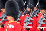 during The Colonel's Review {iptcyear4} (final rehearsal for Trooping the Colour, The Queen's Birthday Parade)  at Horse Guards Parade, Westminster, London, 2 June 2018, 11:35.