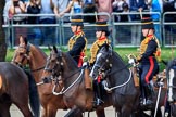 during The Colonel's Review {iptcyear4} (final rehearsal for Trooping the Colour, The Queen's Birthday Parade)  at Horse Guards Parade, Westminster, London, 2 June 2018, 11:55.