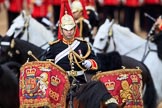 during The Colonel's Review {iptcyear4} (final rehearsal for Trooping the Colour, The Queen's Birthday Parade)  at Horse Guards Parade, Westminster, London, 2 June 2018, 11:56.