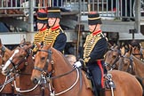 during The Colonel's Review {iptcyear4} (final rehearsal for Trooping the Colour, The Queen's Birthday Parade)  at Horse Guards Parade, Westminster, London, 2 June 2018, 11:56.