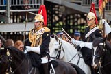 during The Colonel's Review {iptcyear4} (final rehearsal for Trooping the Colour, The Queen's Birthday Parade)  at Horse Guards Parade, Westminster, London, 2 June 2018, 11:57.