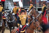 during The Colonel's Review {iptcyear4} (final rehearsal for Trooping the Colour, The Queen's Birthday Parade)  at Horse Guards Parade, Westminster, London, 2 June 2018, 12:01.