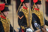 during The Colonel's Review {iptcyear4} (final rehearsal for Trooping the Colour, The Queen's Birthday Parade)  at Horse Guards Parade, Westminster, London, 2 June 2018, 12:02.