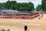 during The Colonel's Review {iptcyear4} (final rehearsal for Trooping the Colour, The Queen's Birthday Parade)  at Horse Guards Parade, Westminster, London, 2 June 2018, 12:06.