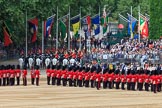 during The Colonel's Review {iptcyear4} (final rehearsal for Trooping the Colour, The Queen's Birthday Parade)  at Horse Guards Parade, Westminster, London, 2 June 2018, 12:08.