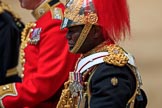 during The Colonel's Review {iptcyear4} (final rehearsal for Trooping the Colour, The Queen's Birthday Parade)  at Horse Guards Parade, Westminster, London, 2 June 2018, 12:14.