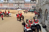 during The Colonel's Review {iptcyear4} (final rehearsal for Trooping the Colour, The Queen's Birthday Parade)  at Horse Guards Parade, Westminster, London, 2 June 2018, 12:16.
