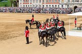 during The Colonel's Review {iptcyear4} (final rehearsal for Trooping the Colour, The Queen's Birthday Parade)  at Horse Guards Parade, Westminster, London, 2 June 2018, 12:16.
