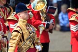 during Trooping the Colour 2018, The Queen's Birthday Parade at Horse Guards Parade, Westminster, London, 9 June 2018, 10:19.
