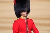 The Subaltern, Captain CWM McLean, Number Three Guard, 1st Battalion Coldstream Guards, during Trooping the Colour 2018, The Queen's Birthday Parade at Horse Guards Parade, Westminster, London, 9 June 2018, 10:32.