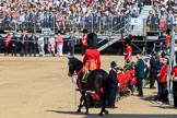 during Trooping the Colour {iptcyear4}, The Queen's Birthday Parade at Horse Guards Parade, Westminster, London, 9 June 2018, 10:41.