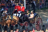 during Trooping the Colour {iptcyear4}, The Queen's Birthday Parade at Horse Guards Parade, Westminster, London, 9 June 2018, 10:48.