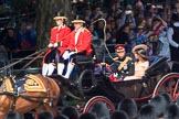 during Trooping the Colour {iptcyear4}, The Queen's Birthday Parade at Horse Guards Parade, Westminster, London, 9 June 2018, 10:48.