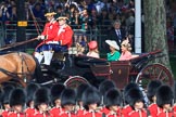 during Trooping the Colour {iptcyear4}, The Queen's Birthday Parade at Horse Guards Parade, Westminster, London, 9 June 2018, 10:49.