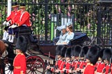 during Trooping the Colour {iptcyear4}, The Queen's Birthday Parade at Horse Guards Parade, Westminster, London, 9 June 2018, 10:49.