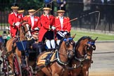during Trooping the Colour {iptcyear4}, The Queen's Birthday Parade at Horse Guards Parade, Westminster, London, 9 June 2018, 10:49.
