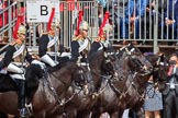 during Trooping the Colour {iptcyear4}, The Queen's Birthday Parade at Horse Guards Parade, Westminster, London, 9 June 2018, 10:55.