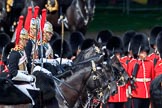 during Trooping the Colour {iptcyear4}, The Queen's Birthday Parade at Horse Guards Parade, Westminster, London, 9 June 2018, 11:02.