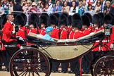 during Trooping the Colour {iptcyear4}, The Queen's Birthday Parade at Horse Guards Parade, Westminster, London, 9 June 2018, 11:02.