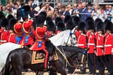 during Trooping the Colour {iptcyear4}, The Queen's Birthday Parade at Horse Guards Parade, Westminster, London, 9 June 2018, 11:02.