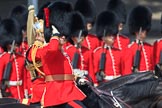 during Trooping the Colour {iptcyear4}, The Queen's Birthday Parade at Horse Guards Parade, Westminster, London, 9 June 2018, 11:02.