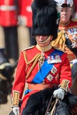 during Trooping the Colour {iptcyear4}, The Queen's Birthday Parade at Horse Guards Parade, Westminster, London, 9 June 2018, 11:05.