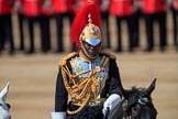 during Trooping the Colour {iptcyear4}, The Queen's Birthday Parade at Horse Guards Parade, Westminster, London, 9 June 2018, 11:05.