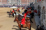 during Trooping the Colour {iptcyear4}, The Queen's Birthday Parade at Horse Guards Parade, Westminster, London, 9 June 2018, 11:08.