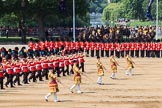 during Trooping the Colour {iptcyear4}, The Queen's Birthday Parade at Horse Guards Parade, Westminster, London, 9 June 2018, 11:08.