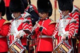 during Trooping the Colour {iptcyear4}, The Queen's Birthday Parade at Horse Guards Parade, Westminster, London, 9 June 2018, 11:11.