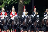 during Trooping the Colour {iptcyear4}, The Queen's Birthday Parade at Horse Guards Parade, Westminster, London, 9 June 2018, 11:12.