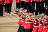 during Trooping the Colour {iptcyear4}, The Queen's Birthday Parade at Horse Guards Parade, Westminster, London, 9 June 2018, 11:12.