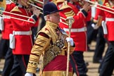 during Trooping the Colour {iptcyear4}, The Queen's Birthday Parade at Horse Guards Parade, Westminster, London, 9 June 2018, 11:13.