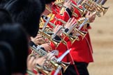 during Trooping the Colour {iptcyear4}, The Queen's Birthday Parade at Horse Guards Parade, Westminster, London, 9 June 2018, 11:13.