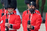 during Trooping the Colour {iptcyear4}, The Queen's Birthday Parade at Horse Guards Parade, Westminster, London, 9 June 2018, 11:30.