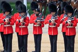 during Trooping the Colour {iptcyear4}, The Queen's Birthday Parade at Horse Guards Parade, Westminster, London, 9 June 2018, 11:30.