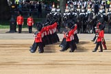 during Trooping the Colour {iptcyear4}, The Queen's Birthday Parade at Horse Guards Parade, Westminster, London, 9 June 2018, 11:34.