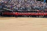 during Trooping the Colour {iptcyear4}, The Queen's Birthday Parade at Horse Guards Parade, Westminster, London, 9 June 2018, 11:35.
